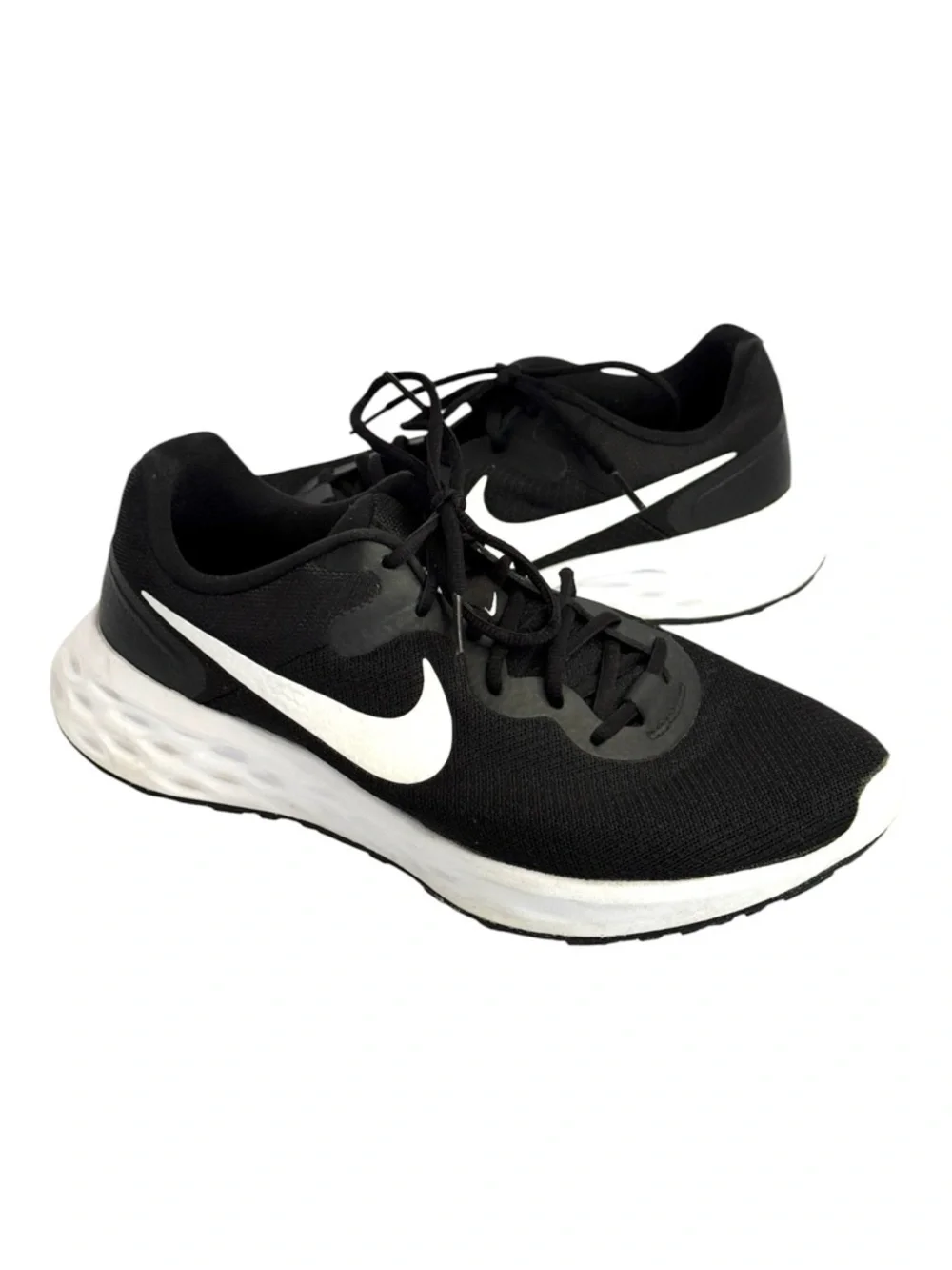 Nike Revolution 6 NN Men's Shoes Athletic Sneakers Black White Size 11